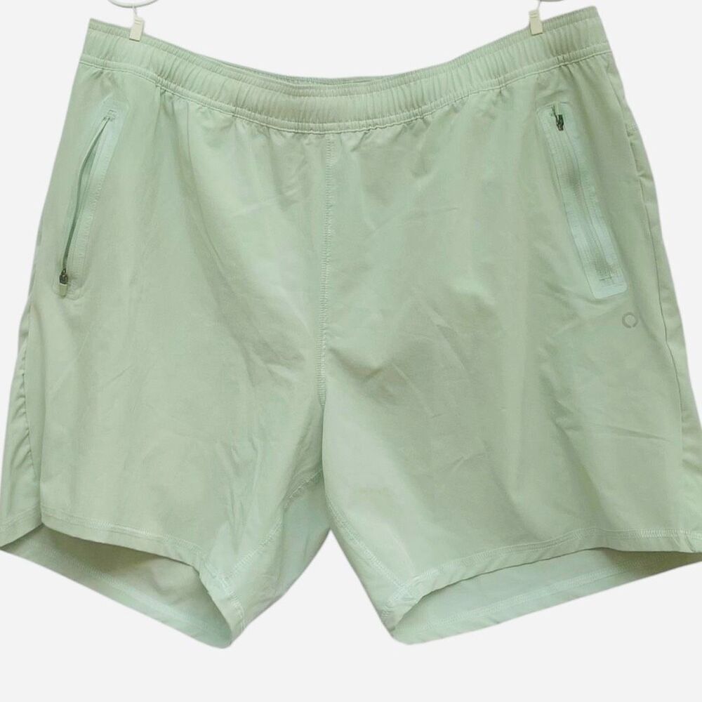 Skora Men’s XL Mint Green Qwick-Dry Athletic Running Shorts Lightweight Gym Swim